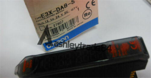 1PCS Omron E3X-DA8-S Optical Fiber Amplifier In Box New