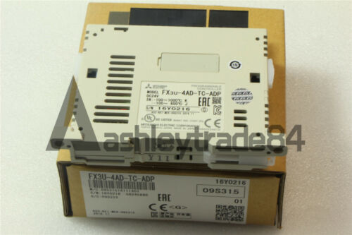 NEW 1PCS MITSUBISHI FX3U-4AD-TC-ADP FX3U4ADTCADP PLC MODULE