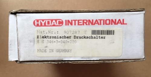 1PC New HYDAC Pressure Sensors EDS 346-3-040-000