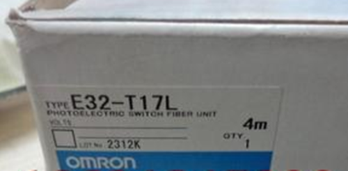 1PC New Omron Photoelectric Switch fiber Unit E32-T17L