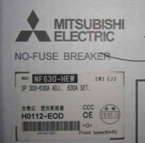 1PC NEW Mitsubishi Circuit Breaker NF630-HEW 3P 300-630A