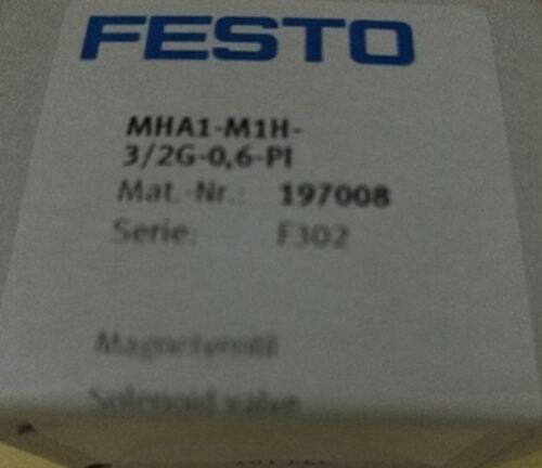 1PC New FESTO solenoid valve MHA1-M1H-3 / 2G-0,6-PI