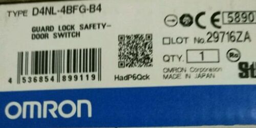 1PC New Omron electromagnetic lock safety door switch D4NL-4BFG-B4