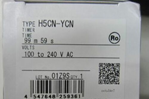 NEW Omron Timer H5CN-YCN 12-48VDC