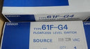 1PC Brand New Omron Floatless Level Switch 61F-G4 110-220VAC