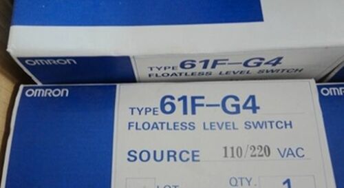 1PC Brand New Omron Floatless Level Switch 61F-G4 110-220VAC