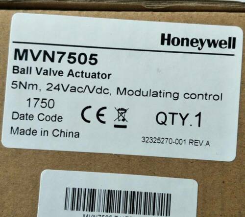 1PC NEW Honeyweill MVN Series Ball Valve Actuator MVN7505
