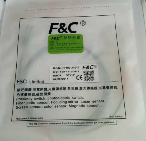 1PC New F&C FFRE-310-S Fibre Optical Sensors