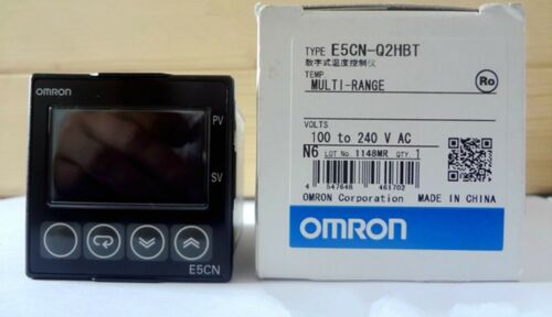 New IN BOX OMRON Temperature Controller E5CN-R2HBT 100-240VAC