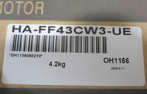1PC NEW Mitsubishi servo motor HA-FF43CW3-UE