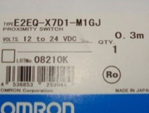 1PC NEW Omron Proximity Switch E2EQ-X7D1-M1GJ