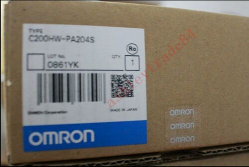 1PCS New Omron C200HW-PA204S PLC Power Supply Unit