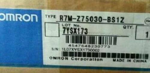 1PC New Omron servo motor R7M-Z75030-BS1Z