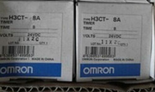 1PC NEW OMRON Time Relay H3CT-8A H3CT8A 24VDC