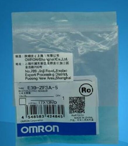 1PC NEW Omron Photoelectric Sensor E39-ZF3A-5