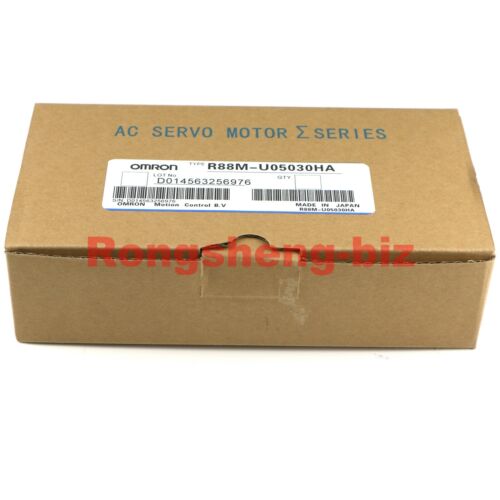 1PC NEW Omron Ac Servo Motor R88M-U05030HA R88MU5030HA