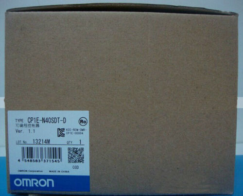 Omron 1pcs PLC CPU Unit CP1E-N40SDT-D NEW IN BOX