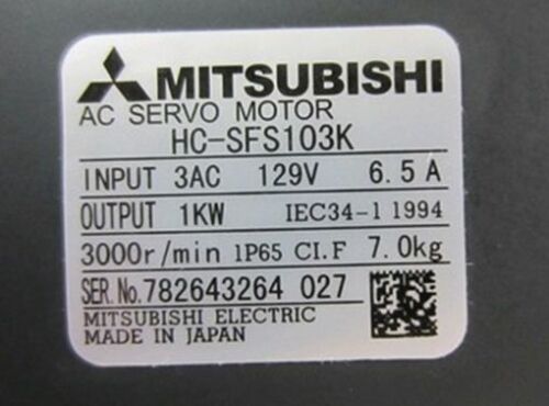 1PC Brand NEW Mitsubishi servo motor HC-SFS103K