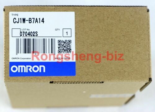 One NEW Omron CJ1W-B7A14 PLC Unit Controllers 64 PTS IN, B7A