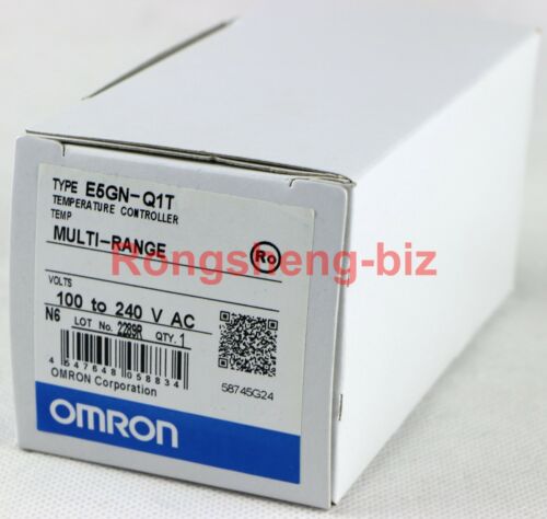 1PC New Omron Temperature Controller E5GN-Q1T 100-240VAC