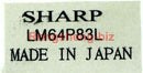 1PC New LM64P83L Sharp STN 9.4 640*480 LCD Panel