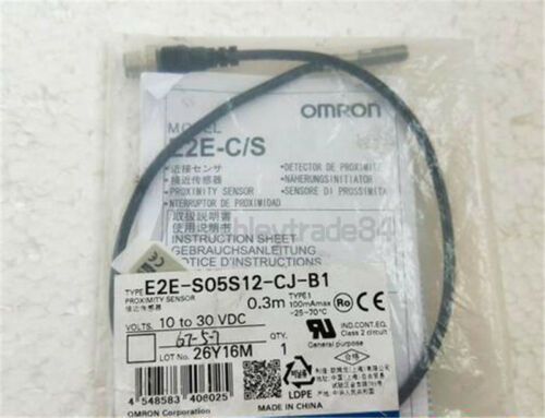 NEW OMRON E2E-S05S12-CJ-B1 PROXIMITY SWITCH