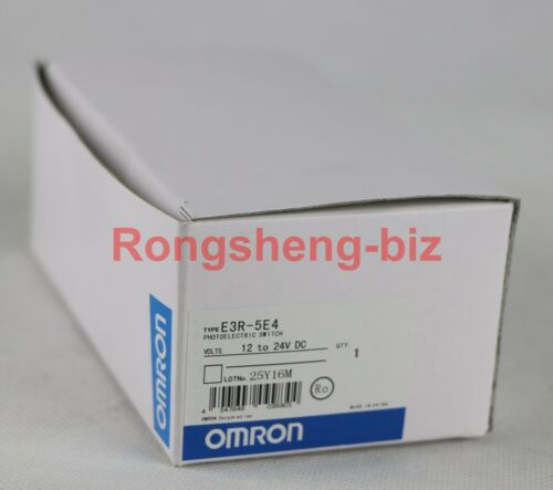 NEW Omron E3R-5E4 (E3R-5DE4+E3R-5L) Photoelectric Switch Sensor 12-24 VDC