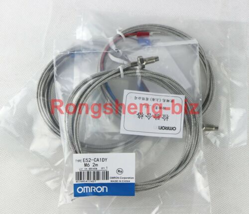 1PC New Omron Thermocouple E52-CA1DY M6 2M