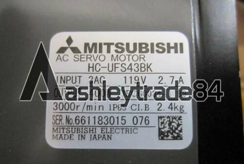 1PCS NEW Mitsubishi servo motor HC-UFS43BK