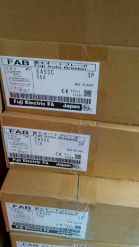 1PC Brand NEW Fuji EA53C 3P 50A Circuit Breaker