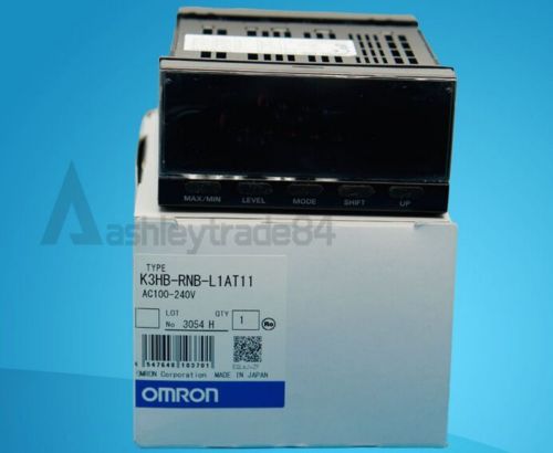 New Omron K3HB-RNB-L1AT11 Panel Meter 100-240VAC