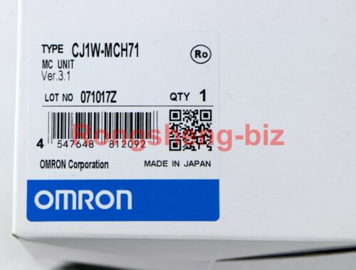 Brand New Omron CJ1W-MCH71 (CJ1WMCH71)PLC Module Tested