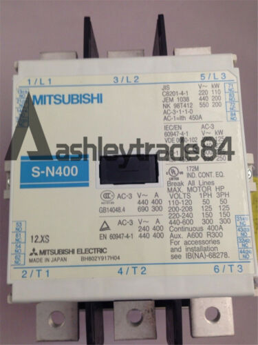 1PCS Mitsubishi S-N400 110VAC Contactor NEW