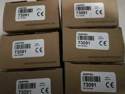 1PC NEW IN BOX BANNER sensor QS30FF600 73091
