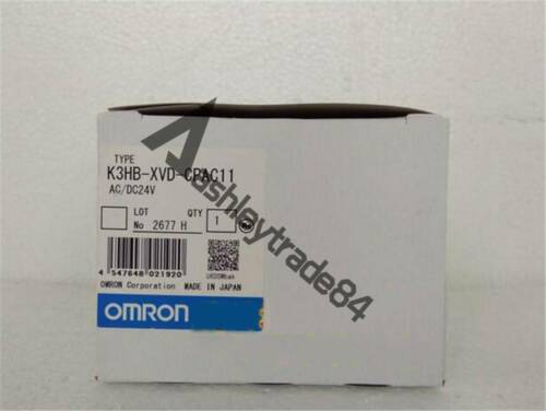 NEW Omron Digital Panel Meter AC/DC24V K3HB-XVD-CPAC11