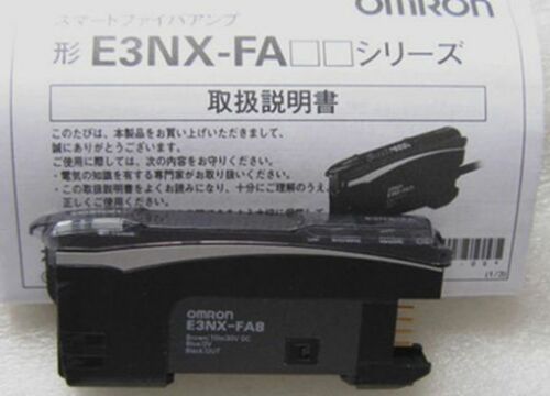 1PC Brand New OMRON Fiber Optic Amplifier E3NX-FA8