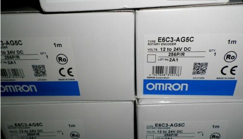 NEW IN BOX OMRON Rotary Encoder E6C3-AG5C 256P/R
