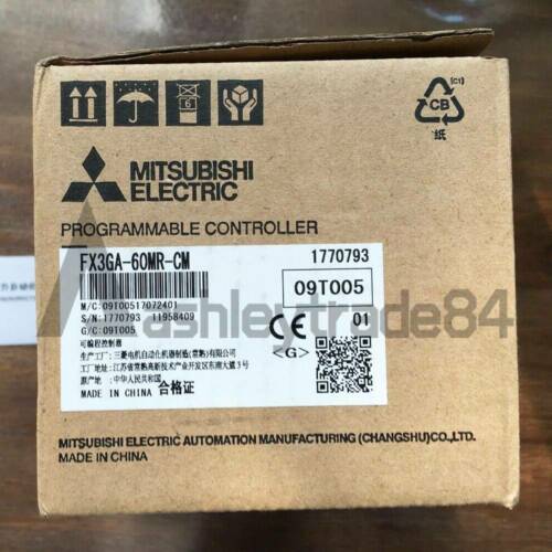 1PC NEW MITSUBISHI FX3GA-60MR-CM PLC MODULE