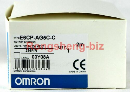 One New OMRON E6CP-AG5C-C E6CPAG5CC 256P/R Absolute Rotary Encoder Original
