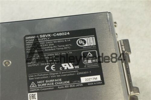 NEW IN BOX OMRON S8VK-C48024 Switching Power Supply