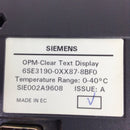 6SE3190-0XX87-8BF0 Siemens Operator panel