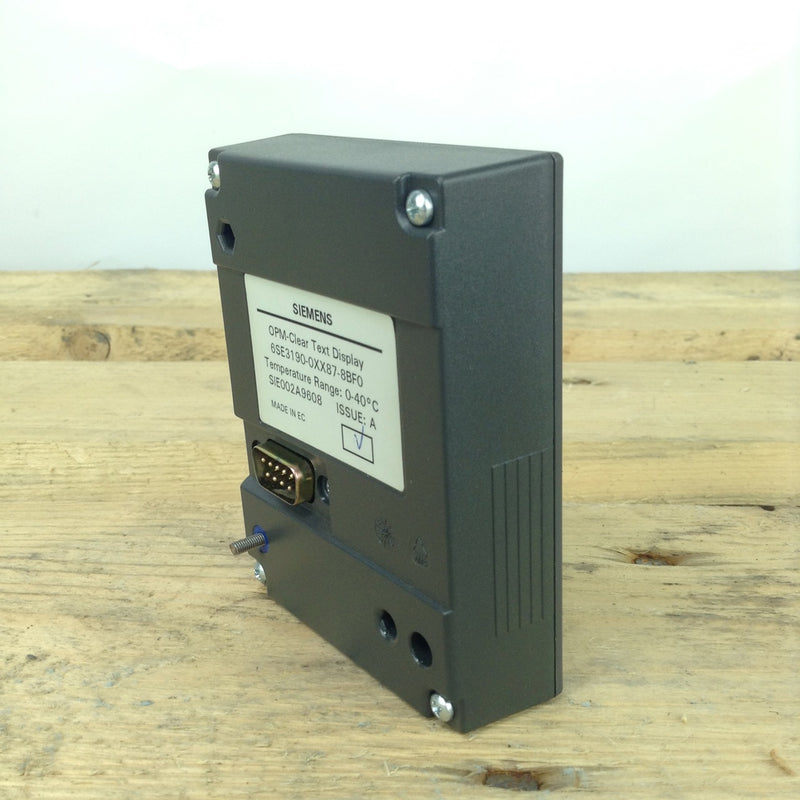 6SE3190-0XX87-8BF0 Siemens Operator panel