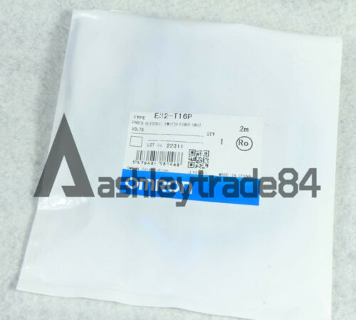 1PCS NEW OMRON E32-T16P PhotoElectric Switch Fiber Unit