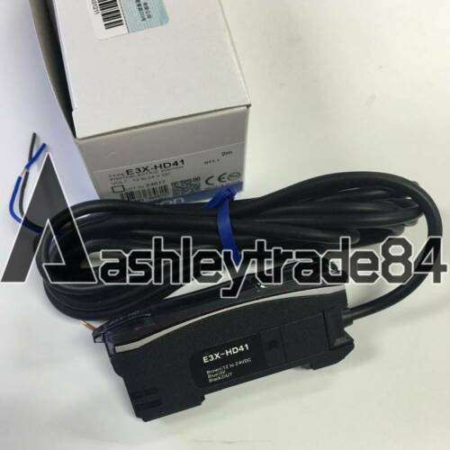 1PCS New OMRON E3X-HD41 2M 12-24VDC E3XHD41