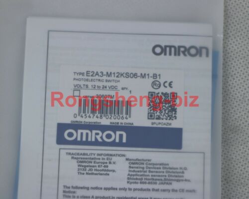 1PC Brand NEW Omron E2A3-M12KS06-M1-B1 E2A3M12KS06M1B1