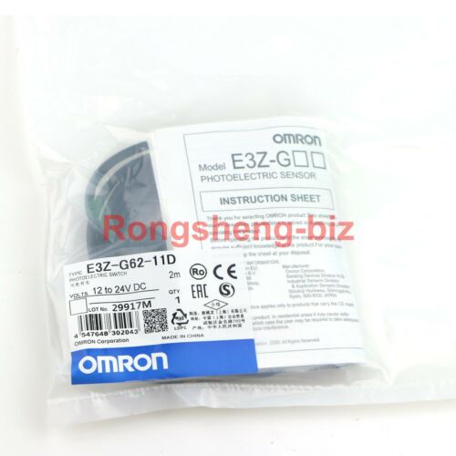 1PC NEW Omron Photoelectric switch E3Z-G62-11D