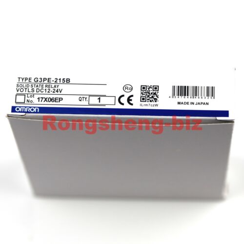 1PC Brand NEW IN BOX OMRON solid state relay G3PE-215B