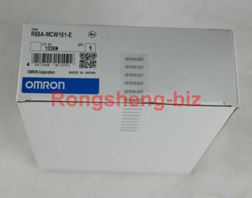 One Brand New In Box Omron R88A-MCW-151-E R88A-MCW151-E R88AMCW151E