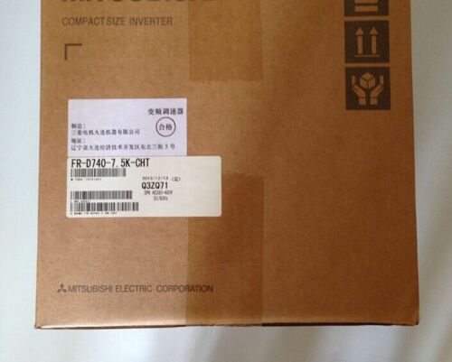 1PCS MITSUBISHI Inverter FR-D740-7.5K-CHT NEW