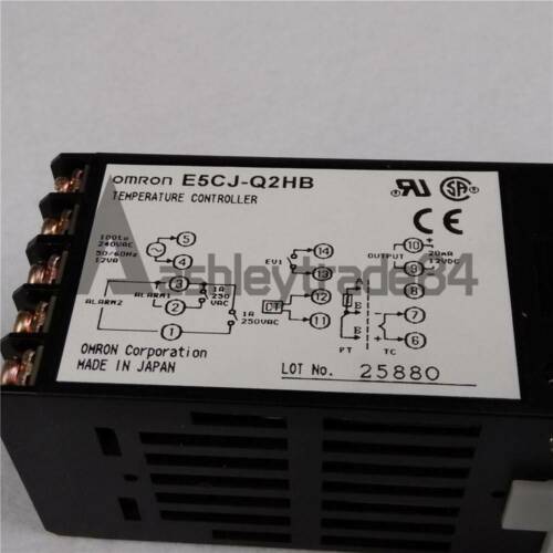 NEW Omron Temperature Controller E5CJ-Q2HB 100-240VAC IN BOX